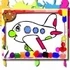 Airplane Coloring Book